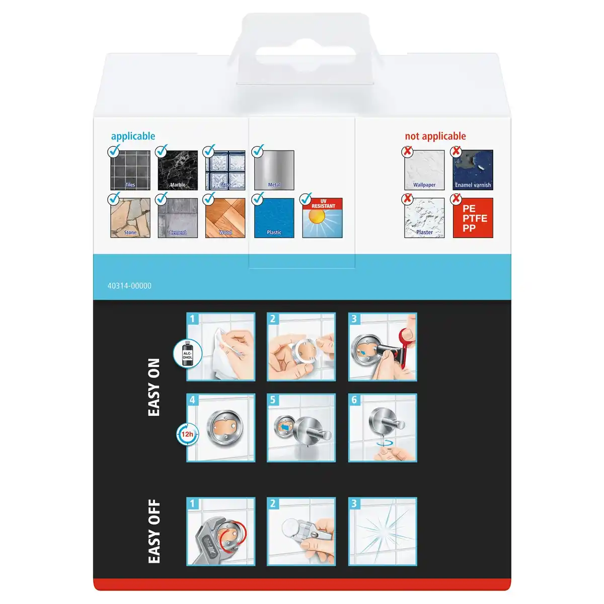 Bild 4 von TESA Schaumstoff-Dichtung, für Abdichtung von Türen und Fenstern, weiß