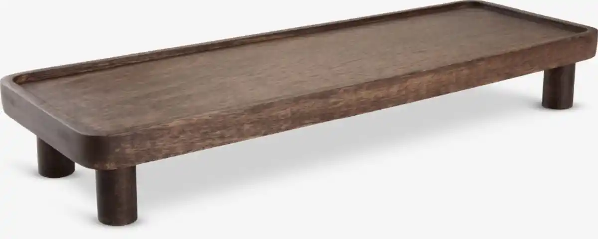 Bild 1 von Dekotablett SKADI B15xL45xH6cm Holz