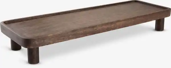 Bild 1 von Dekotablett SKADI B15xL45xH6cm Holz