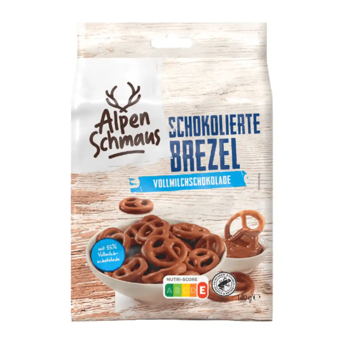 Bild 2 von ALPENSCHMAUS Schokolierte Brezeln 140g
