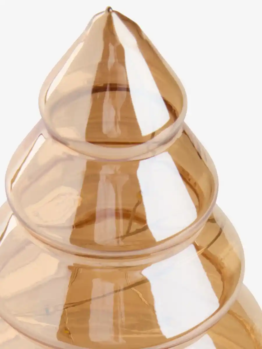 Bild 4 von Weihnachtsbaum RUBIN H24cm Glas m/LED und Timer