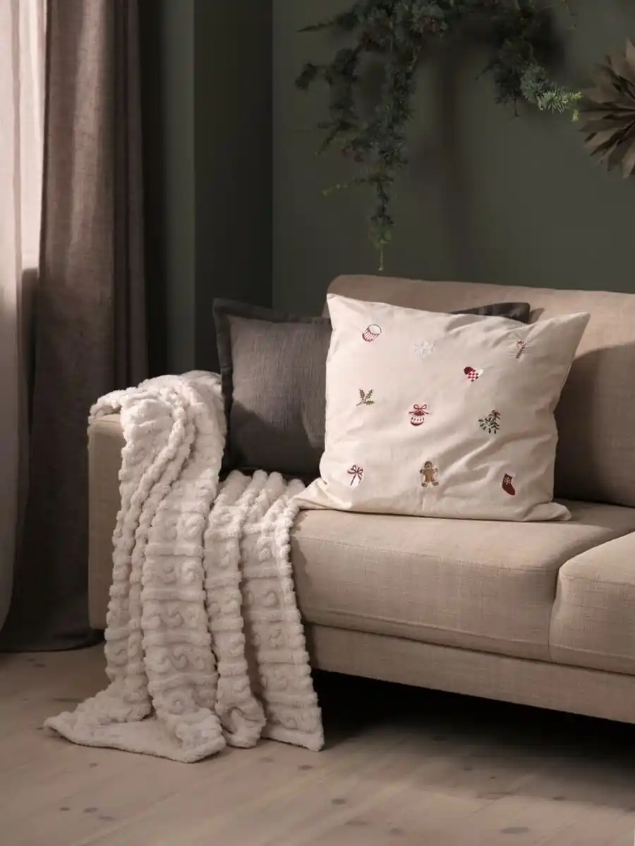 Bild 2 von Zierkissenbezug NELLIKE 50x50 natur