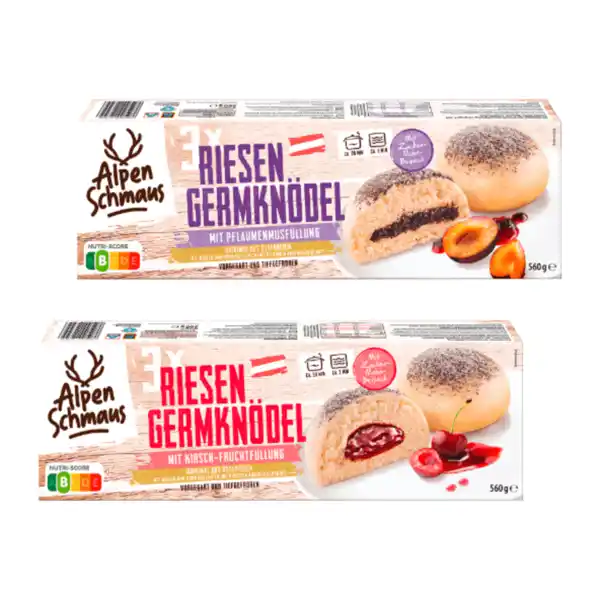 Bild 1 von ALPENSCHMAUS Germknödel