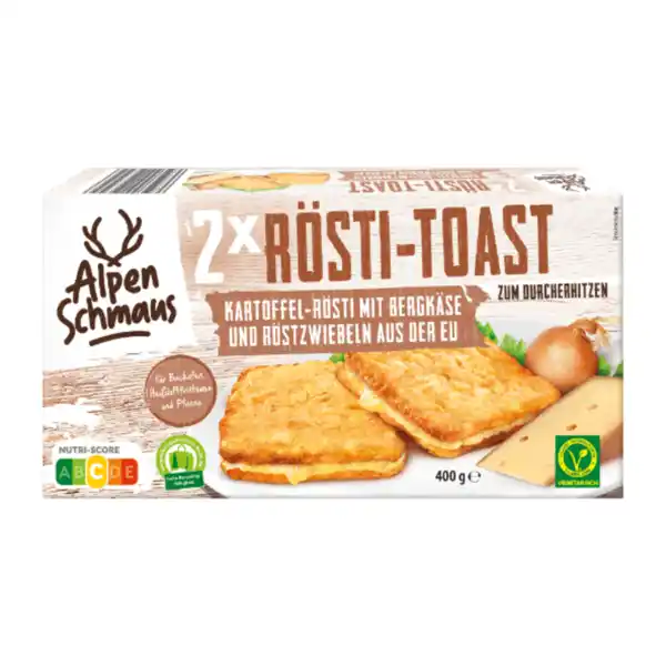Bild 2 von ALPENSCHMAUS Rösti-Toast 400g