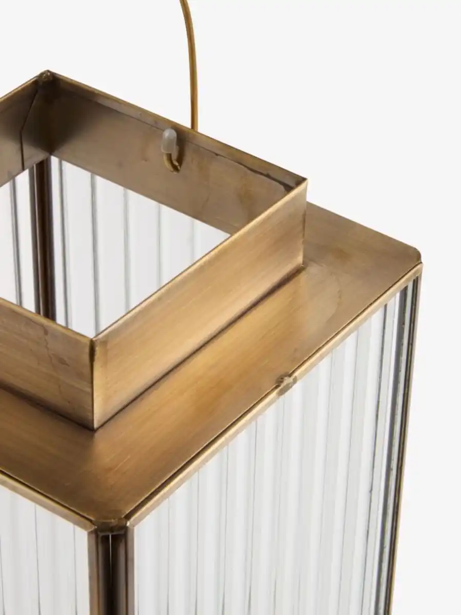 Bild 3 von Laterne UVIT B14xL14xH23cm kupfer