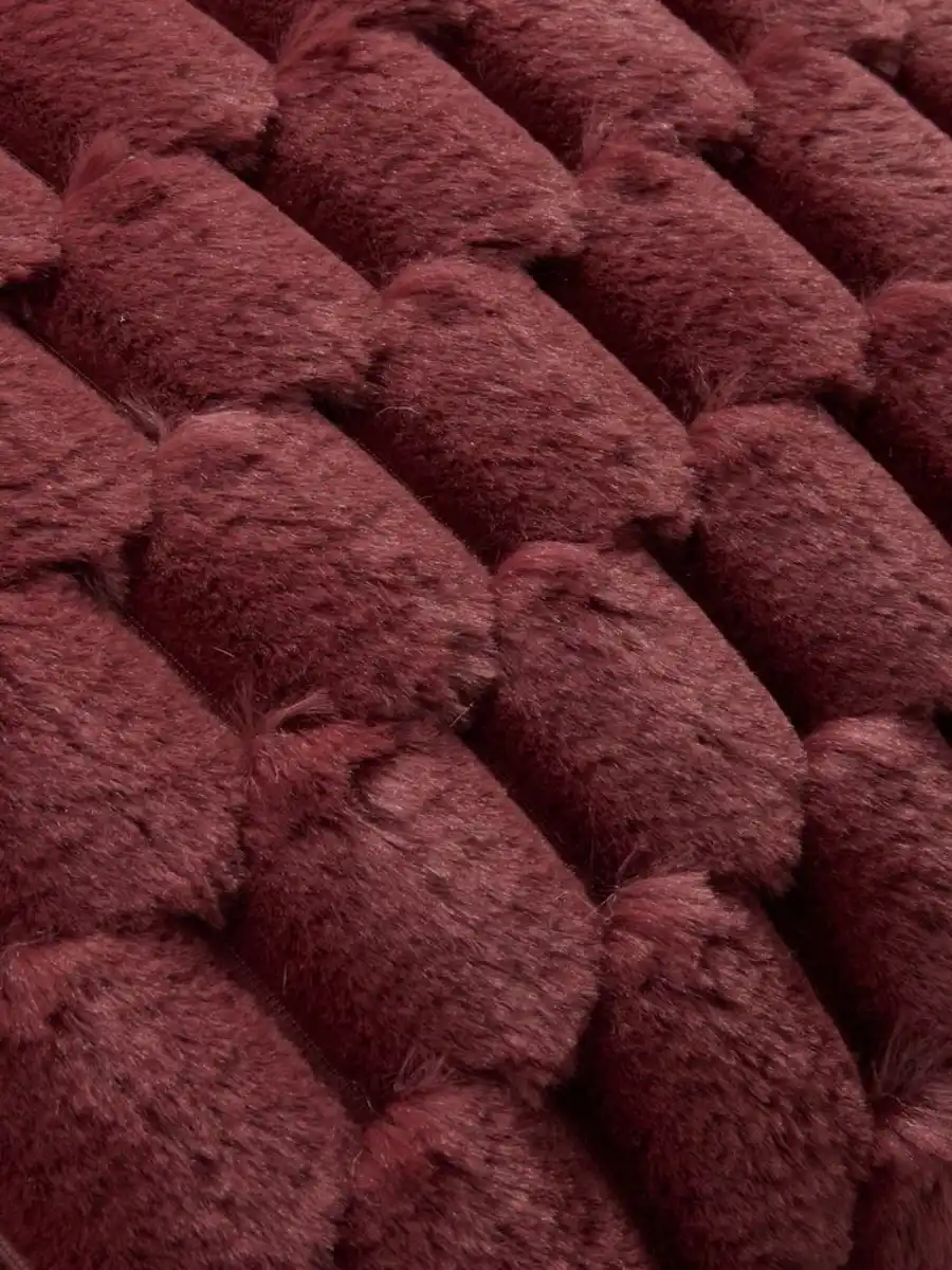 Bild 3 von Zierkissen HVIDBLOMME 45x45 rot