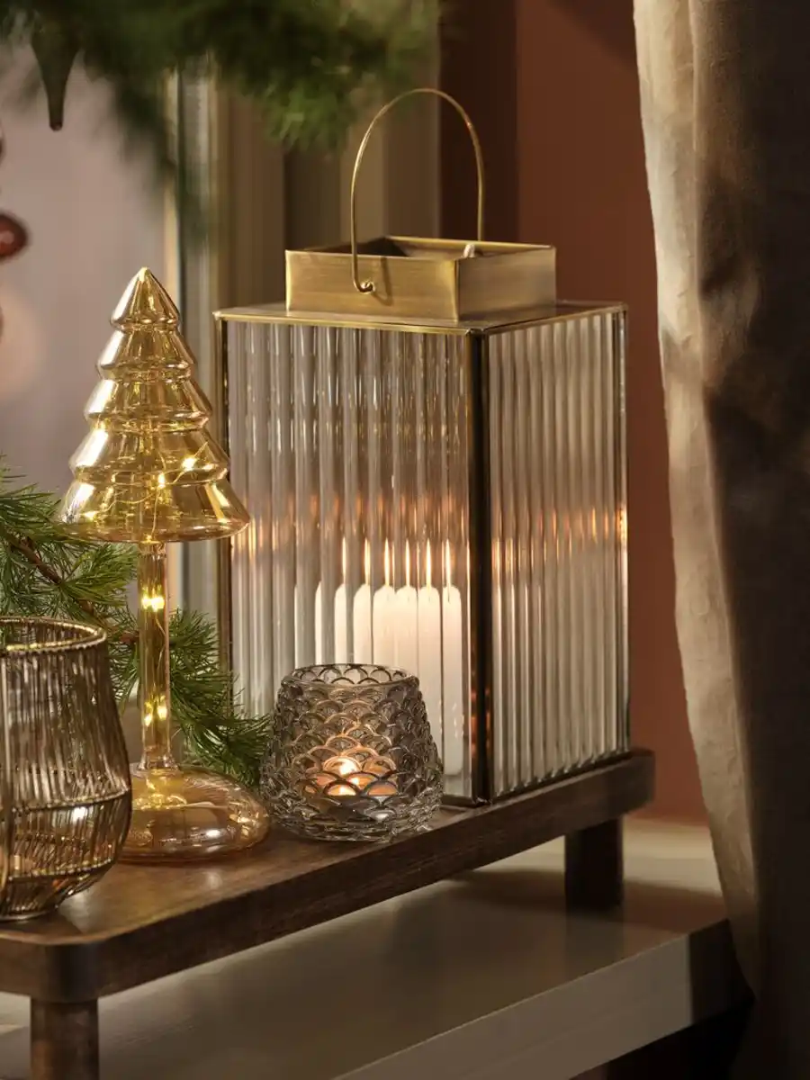 Bild 4 von Laterne UVIT B14xL14xH23cm kupfer