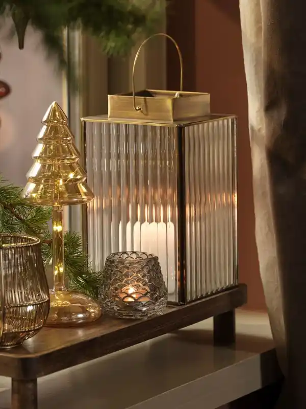 Bild 4 von Laterne UVIT B14xL14xH23cm kupfer