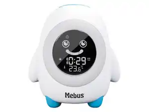 MEBUS Quarz-Kinderwecker Schlaftrainer, mit Nachtlicht