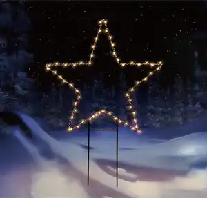 TrendLine LED Stecker Stern 55 cm warmweiß