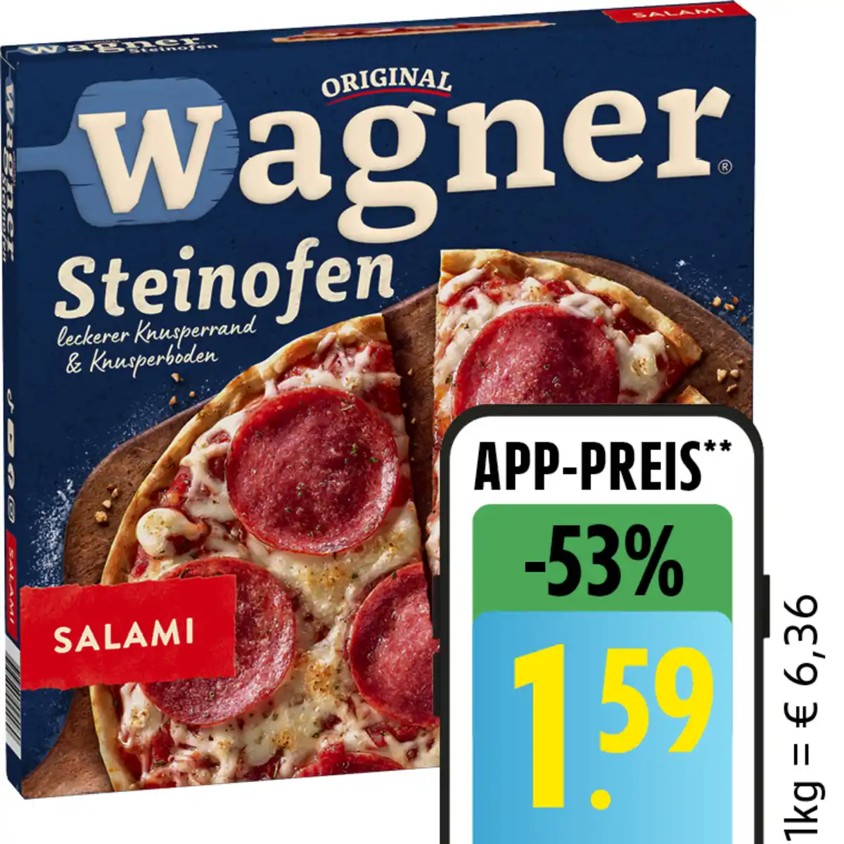 Bild 1 von Original Wagner Steinofen Pizza, Pizzies oder Flammkuchen