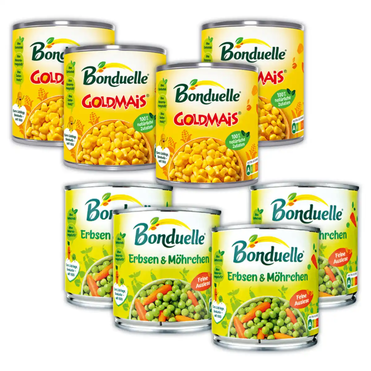 Bild 1 von Bonduelle Erbsen & Möhrchen / Goldmais