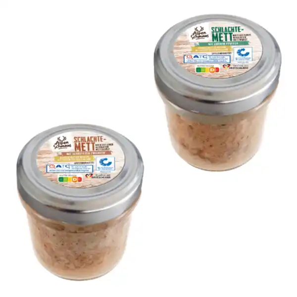 Bild 1 von ALPENSCHMAUS Schlachte-Mett 250g