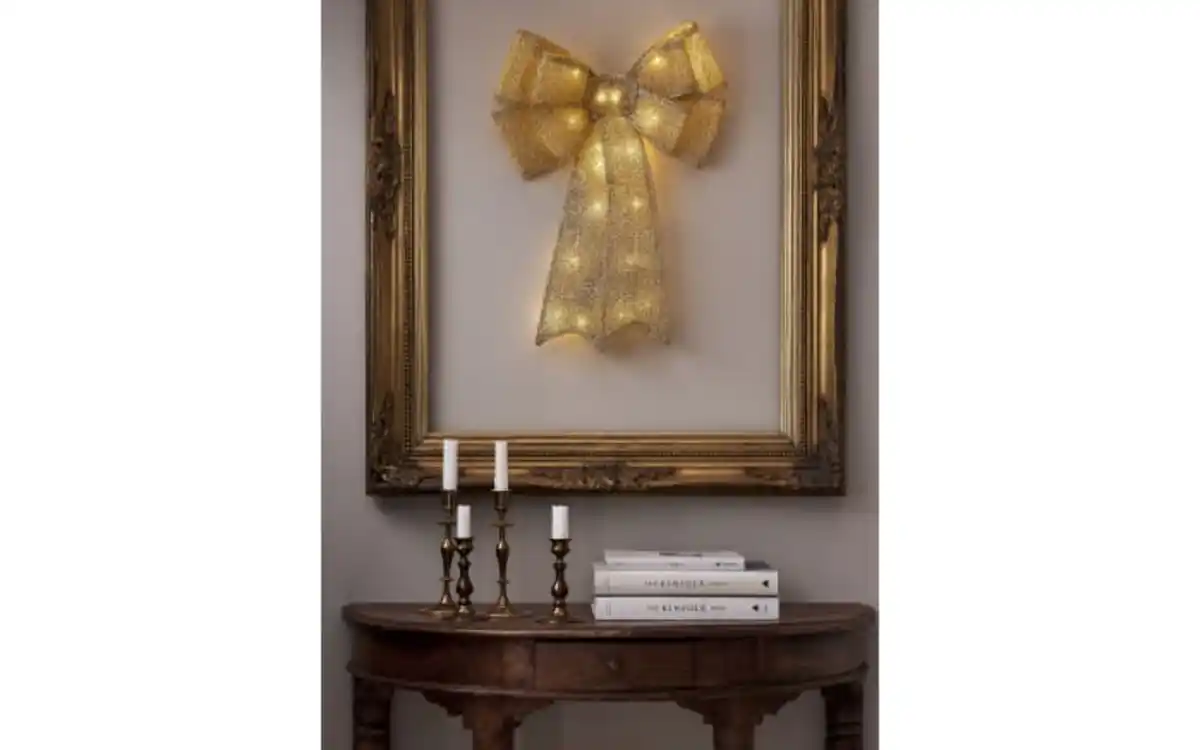 Bild 4 von Schleife mit Beleuchtung Acro, goldfarbig