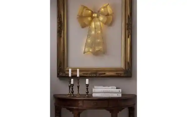 Bild 4 von Schleife mit Beleuchtung Acro, goldfarbig