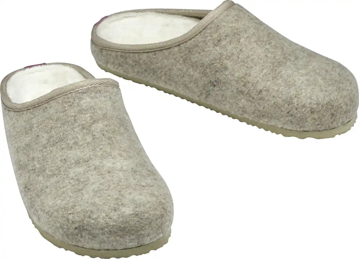 Bild 1 von IDEENWELT Hausschuhe beige Gr. 39