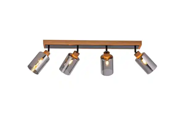 Bild 1 von Deckenleuchte Monika, holz, 4-flammig