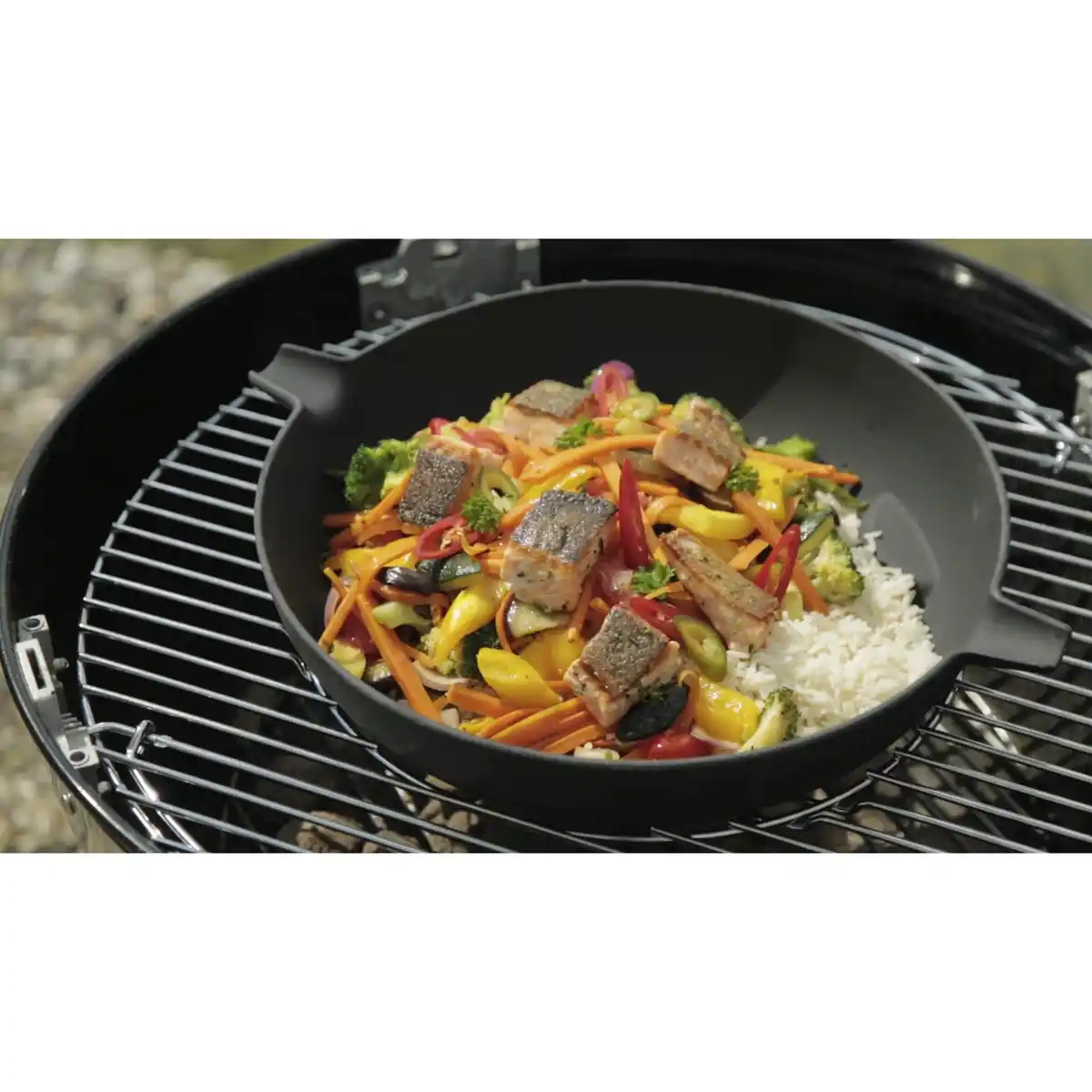 Bild 4 von Mr. GARDENER Wok, Gusseisen, Breite: 33,9 cm