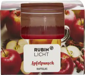RUBIN LICHT Duftglas Apfelpunsch