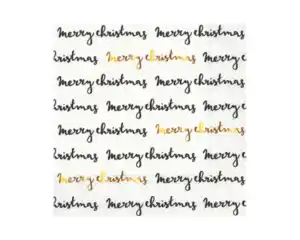 Servietten 20er 33x33cm Merry Christmas