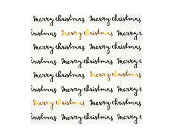 Bild 1 von Servietten 20er 33x33cm Merry Christmas