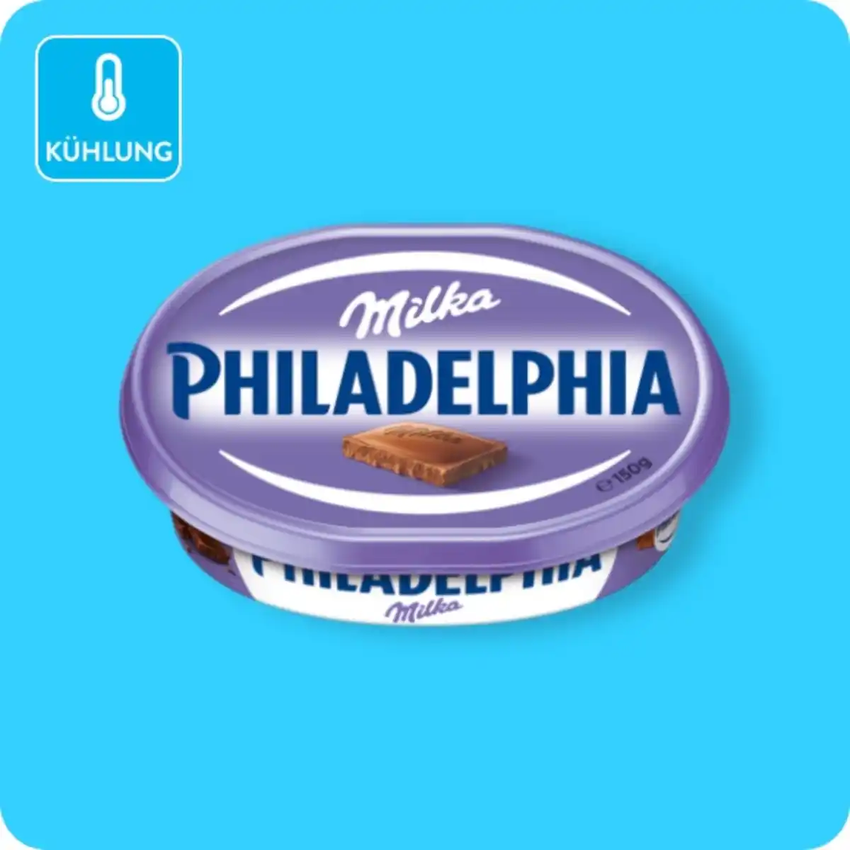 Bild 1 von PHILADELPHIA Frischkäse, Milka