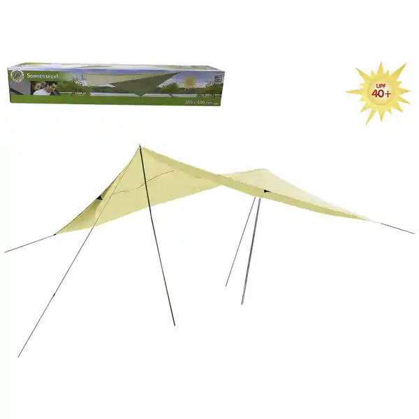 Bild 3 von HAPPY PEOPLE Sonnensegel, rechteckig, 300 x 400 cm