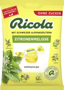 Ricola Zitronenmelisse Hustenbonbons (20 Bonbons), 75 g