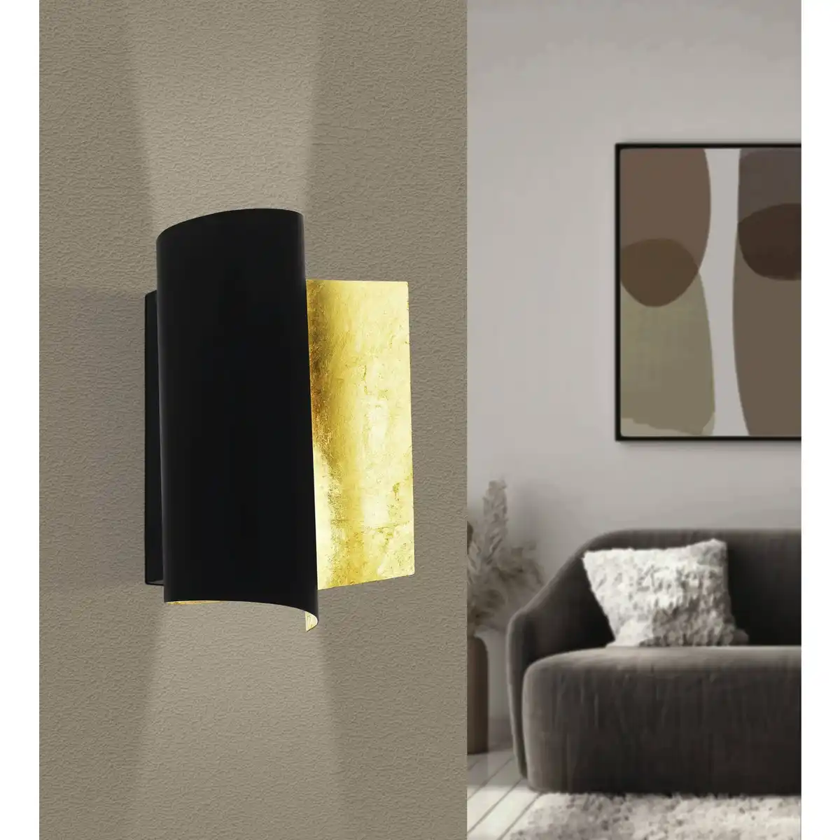 Bild 3 von EGLO Wand-/Deckenleuchte »FALICETTO«, Stahl