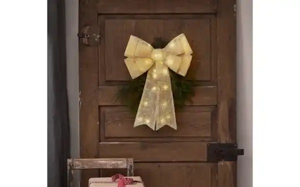 Bild 3 von Schleife mit Beleuchtung Acro, goldfarbig