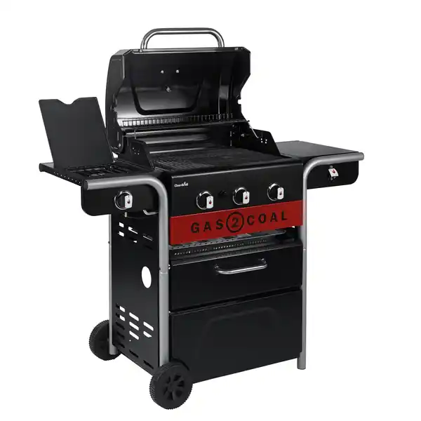 Bild 1 von CHAR-BROIL Hybridgrill »Gas2Coal 2.0 Line«, 3 Brenner, Grillfläche: 64,2 x 44,1 cm,