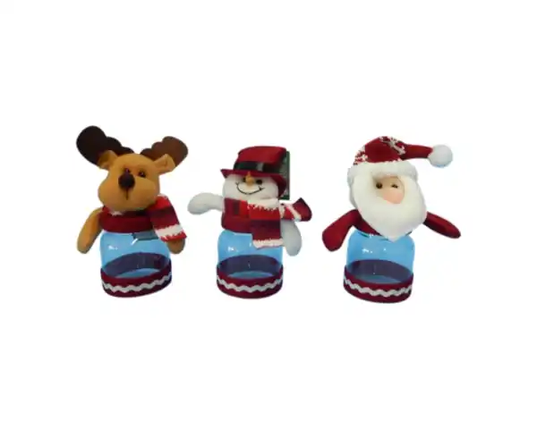 Bild 1 von Geschenkflasche novooo, Deckelfigur, Weihnachten