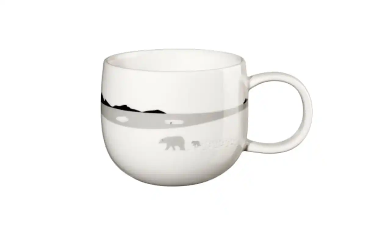 Bild 1 von Henkelbecher north pole, weiß, 0,4l