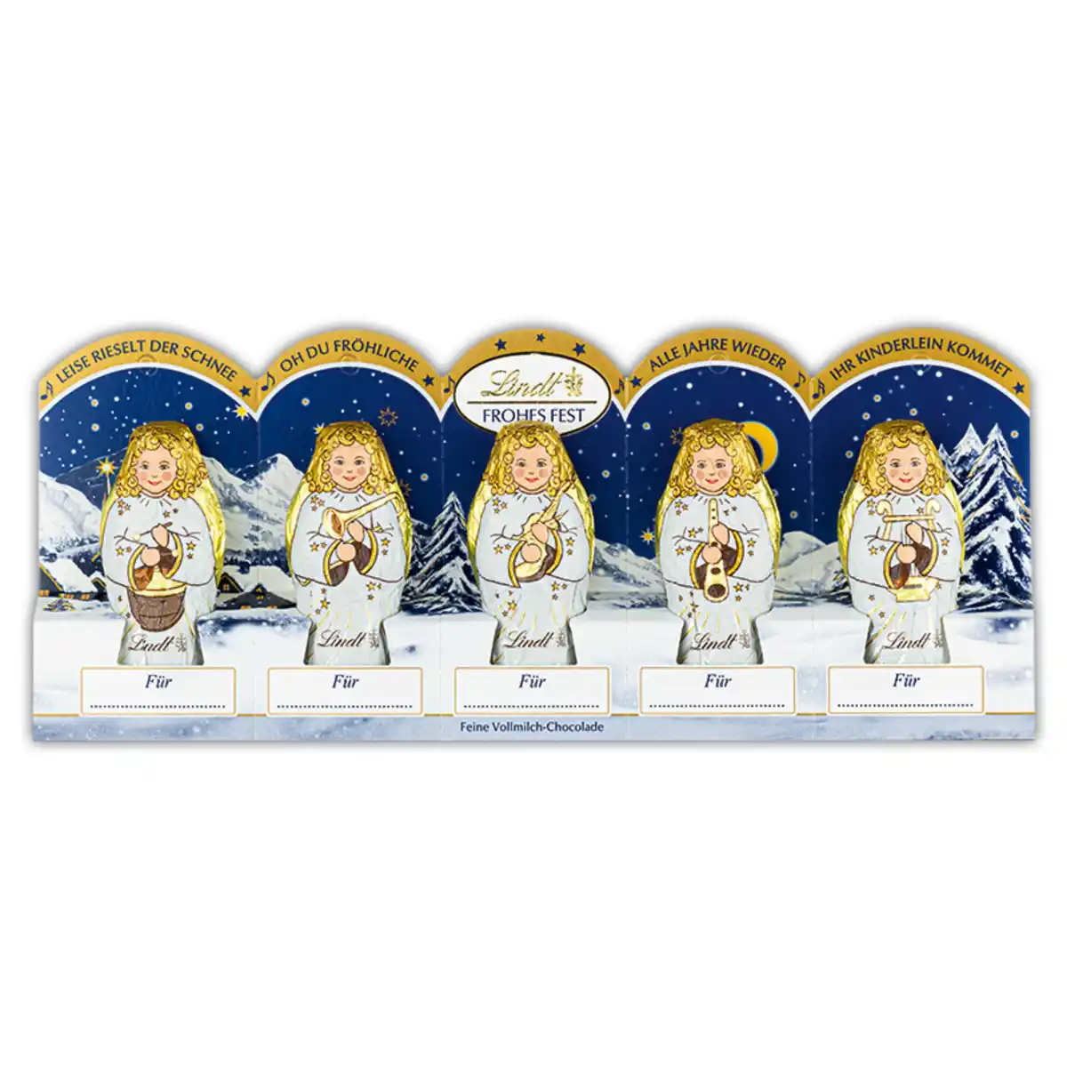 Bild 2 von Lindt Mini Weihnachtsmänner / Engel