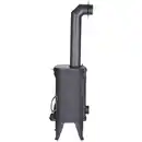 Bild 3 von GLOBEFIRE Gussofen »Sirius«, schwarz, Gusseisen, 6 kW