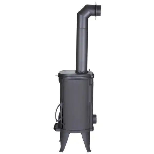 Bild 3 von GLOBEFIRE Gussofen »Sirius«, schwarz, Gusseisen, 6 kW