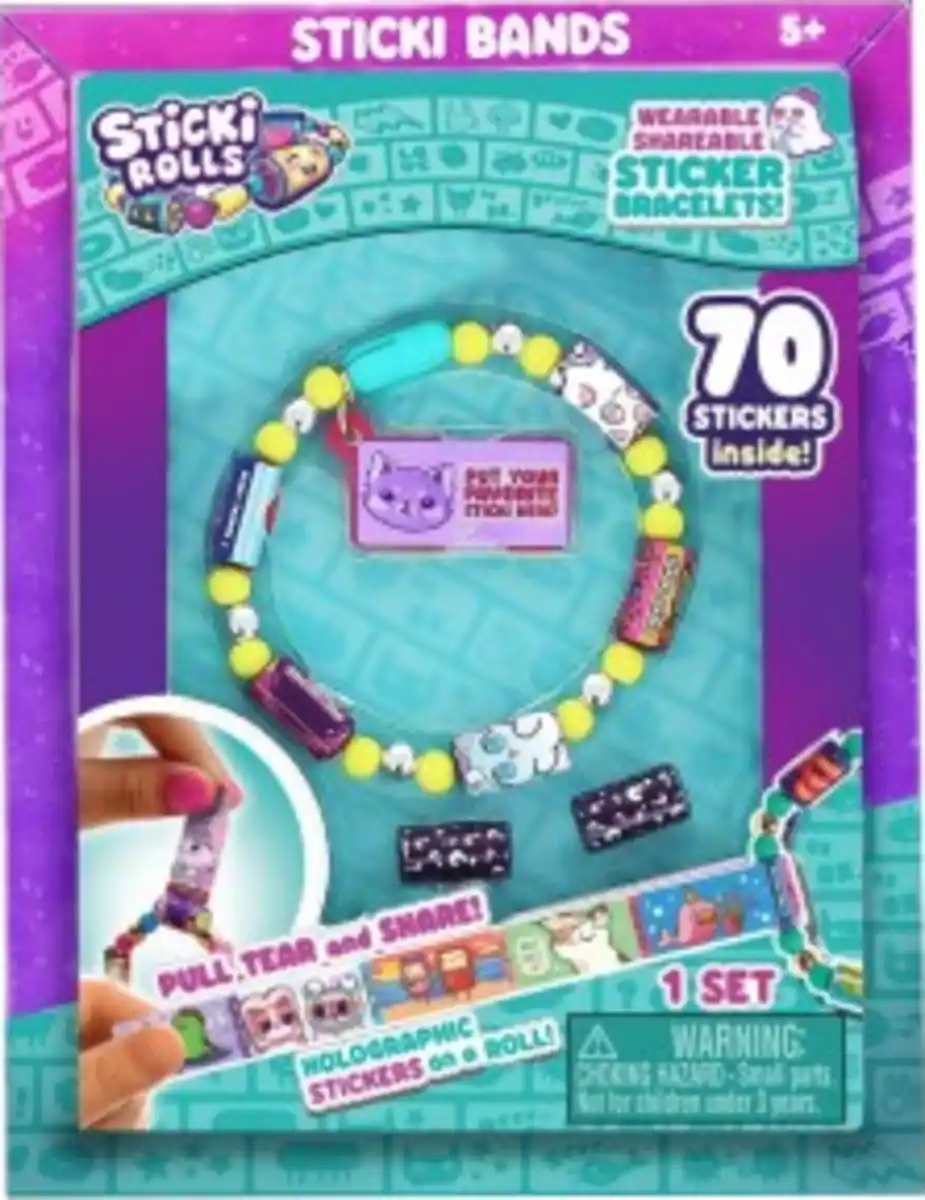 Bild 1 von Jazwares Sticki Rolls Armband