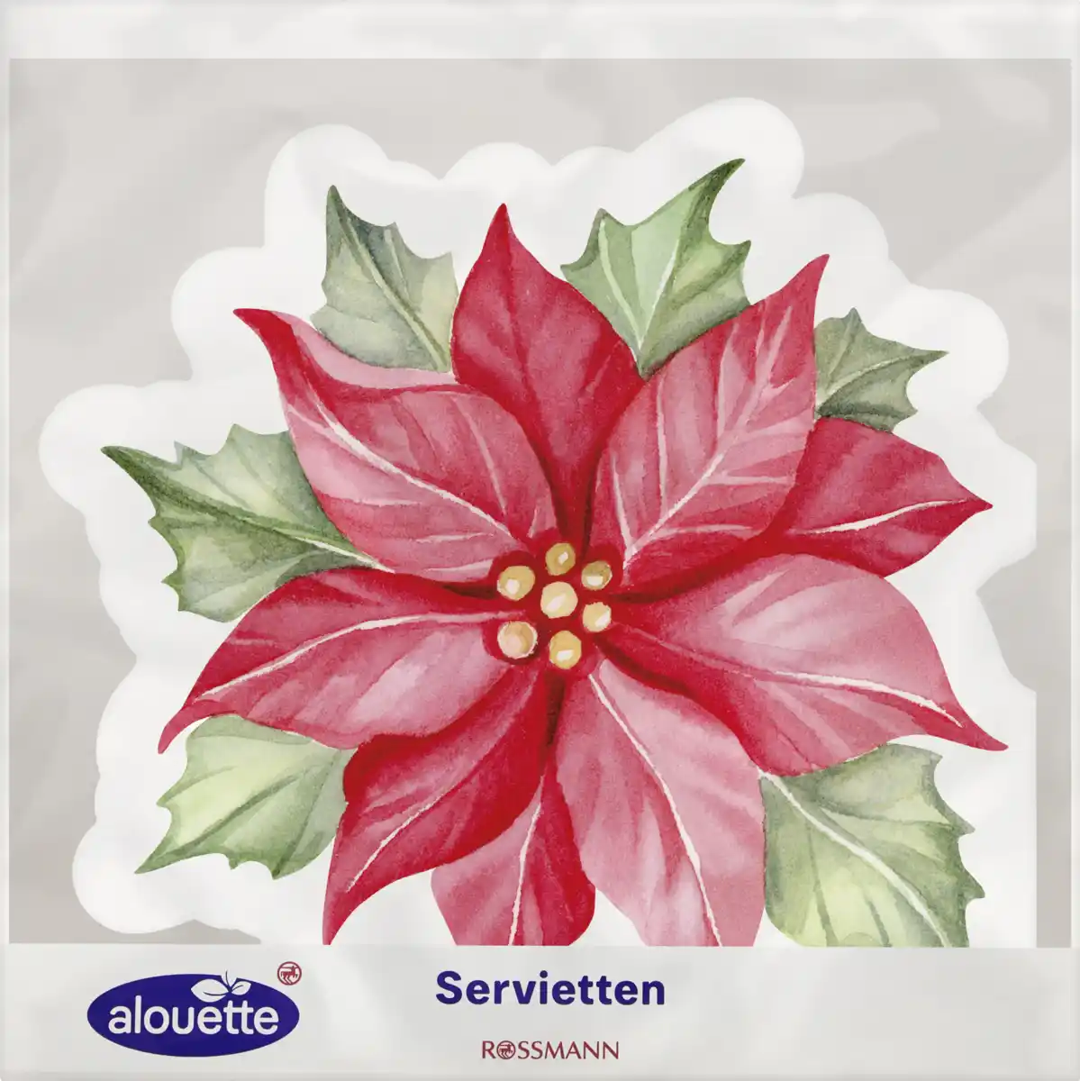 Bild 1 von alouette Serviette Weihnachtsstern gestanzt