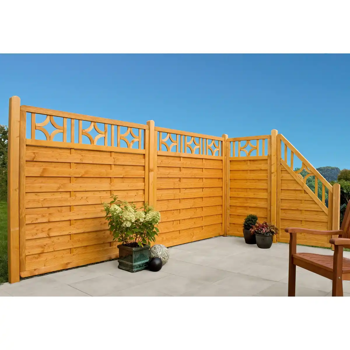 Bild 2 von Mr. GARDENER Abschlusselement »Usedom«, Fichtenholz/Kiefernholz, HxL: 180 x 90 cm