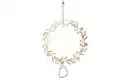 Bild 1 von Metall Kranz mit Beleuchtung Holiday, goldfarbig, 28 cm
