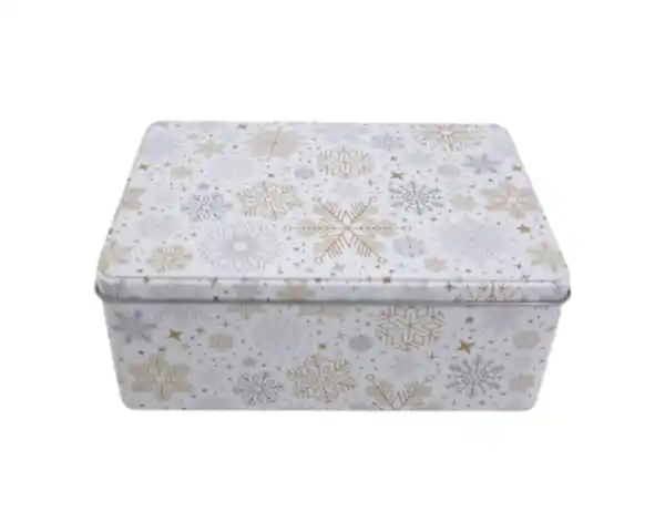 Bild 1 von Keksdose eckig weiß