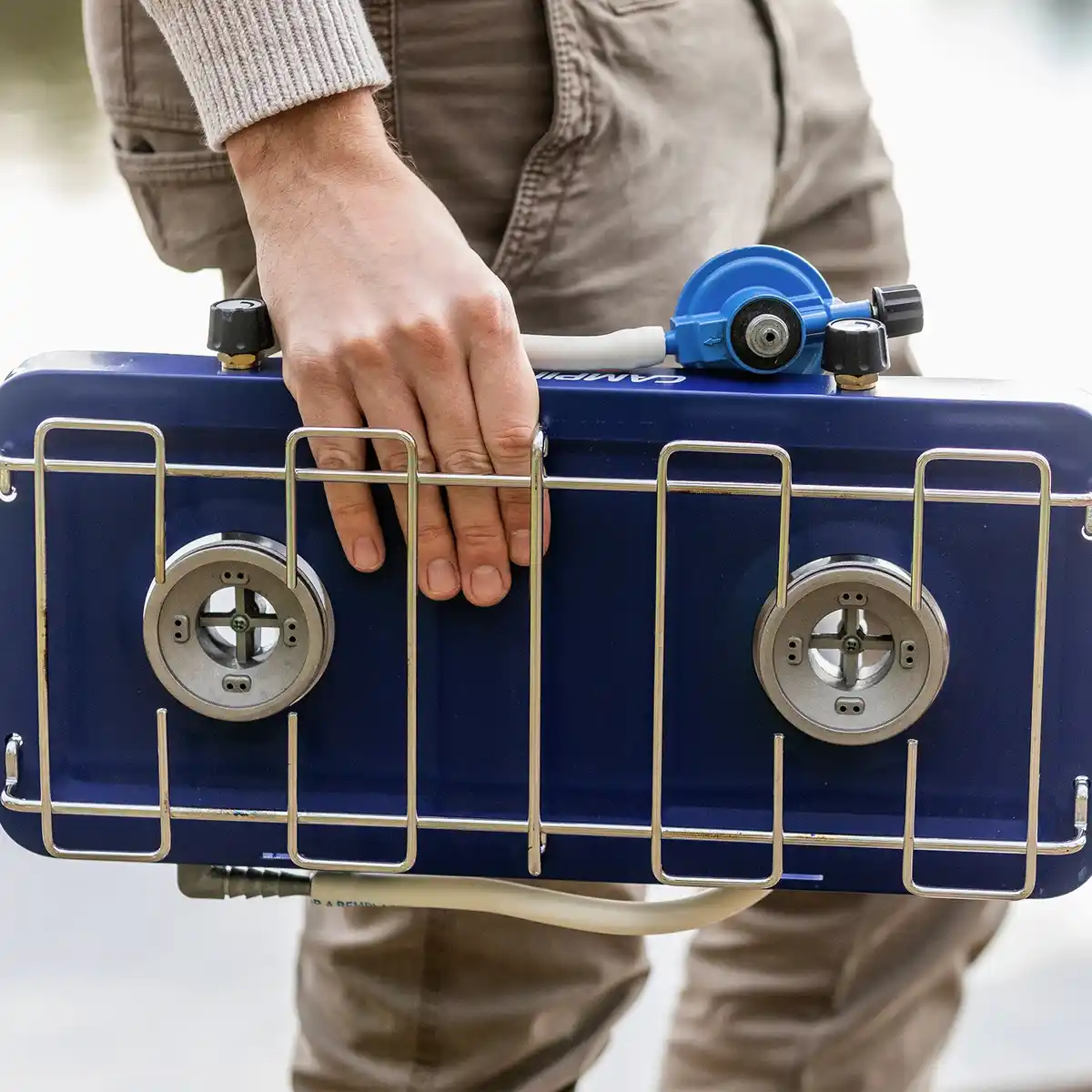 Bild 2 von CAMPINGAZ Camping-Kocher, blau/silberfarben, Stahl/Kunststoff