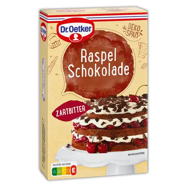 Bild 1 von Dr. Oetker Raspel Schokolade