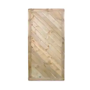 Mr. GARDENER Sichtschutzelement »Rügen«, Kiefernholz/Fichtenholz, LxH: 90 x 180 cm