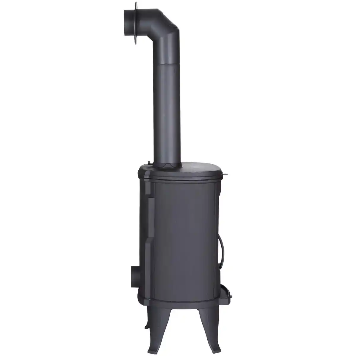 Bild 2 von GLOBEFIRE Gussofen »Sirius«, schwarz, Gusseisen, 6 kW