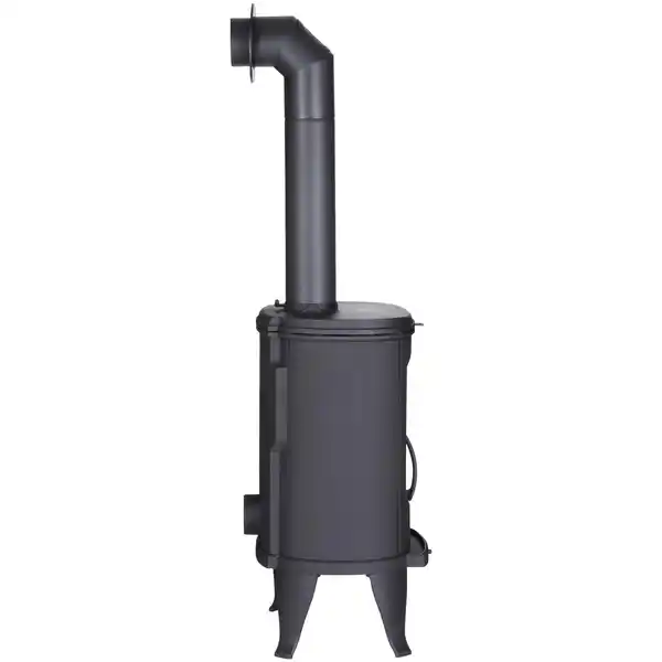 Bild 2 von GLOBEFIRE Gussofen »Sirius«, schwarz, Gusseisen, 6 kW