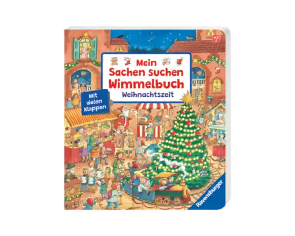 Bild 1 von Wimmelbuch Weihnachtszeit, Sachen suchen