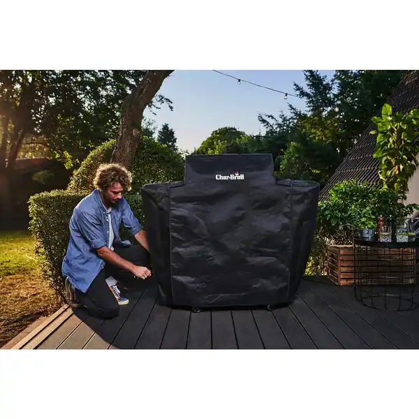 Bild 2 von CHAR-BROIL Wetterschutzhaube, BxHxL: 57,2 x 107,6 x 123,5 cm, für Elektrogrill SMART-E