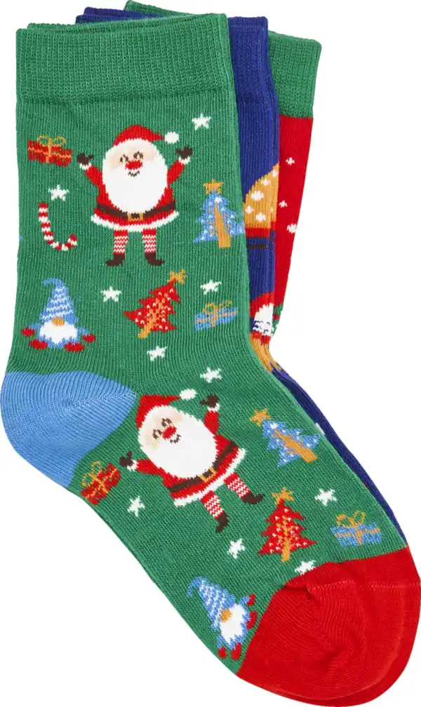 Bild 2 von under2wear kids 3er Pack Weihnachten Gr. 27/30