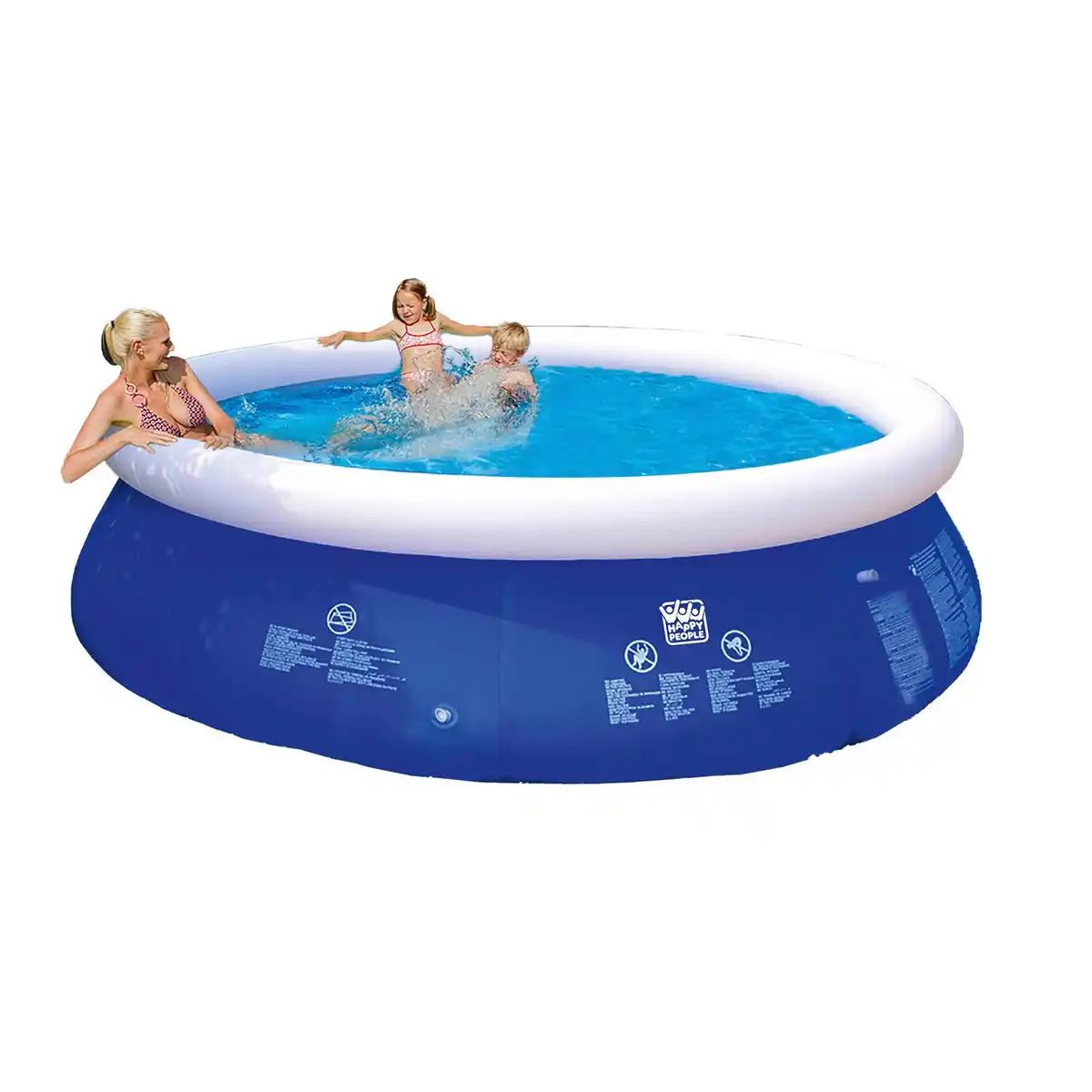 Bild 1 von Rundpool, blau, ØxH: 360 x 76 cm